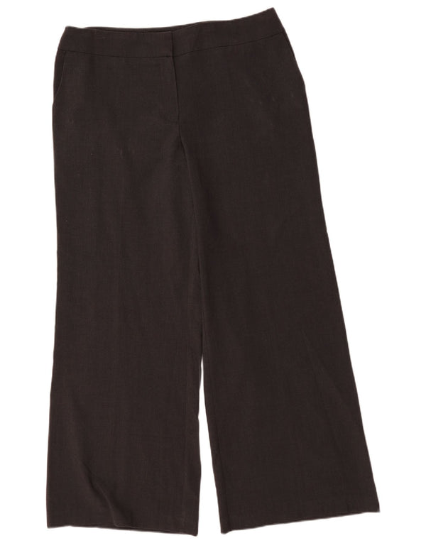 Damskie spodnie chino Marks & Spencer z szeroką nogawką UK 16, duże, W36 L32, szare