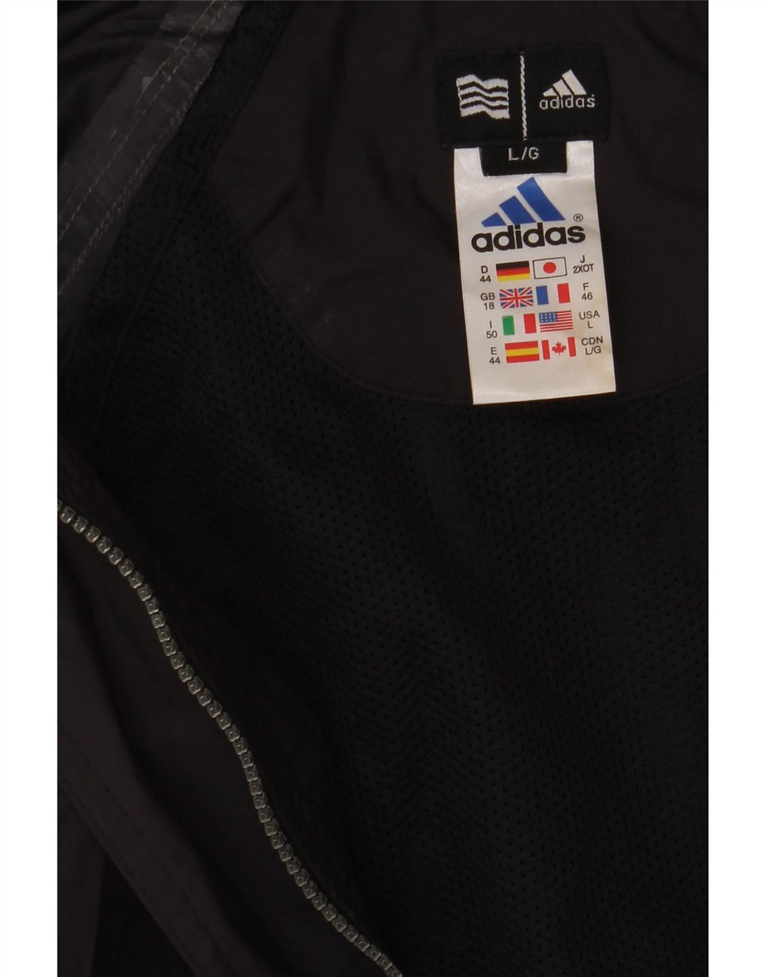 Damska kurtka przeciwdeszczowa Adidas Climashell UK 18 XL, czarny poliester