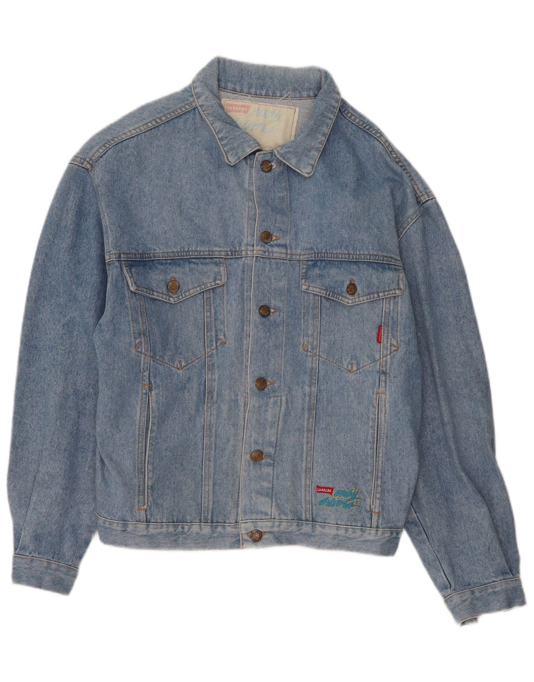 Męska kurtka dżinsowa Carrera UK 38 średni niebieski