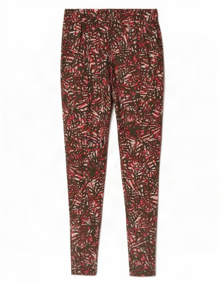 Legginsy damskie Marks & Spencer UK 12 Średnie wielobarwne kwiatowe wiskozy