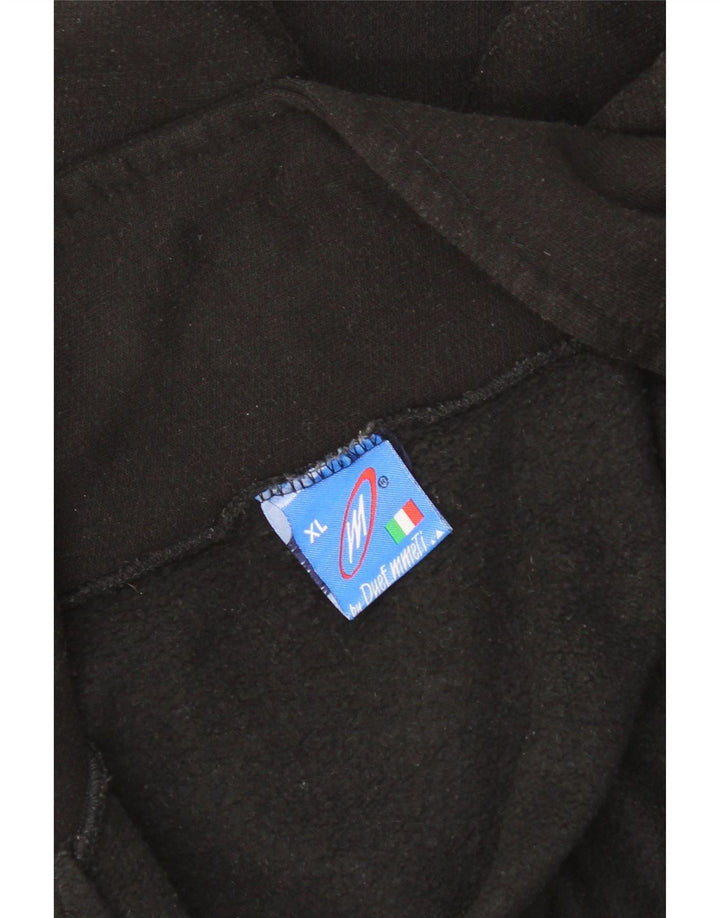 Vintage męska dresowa kurtka XL czarna