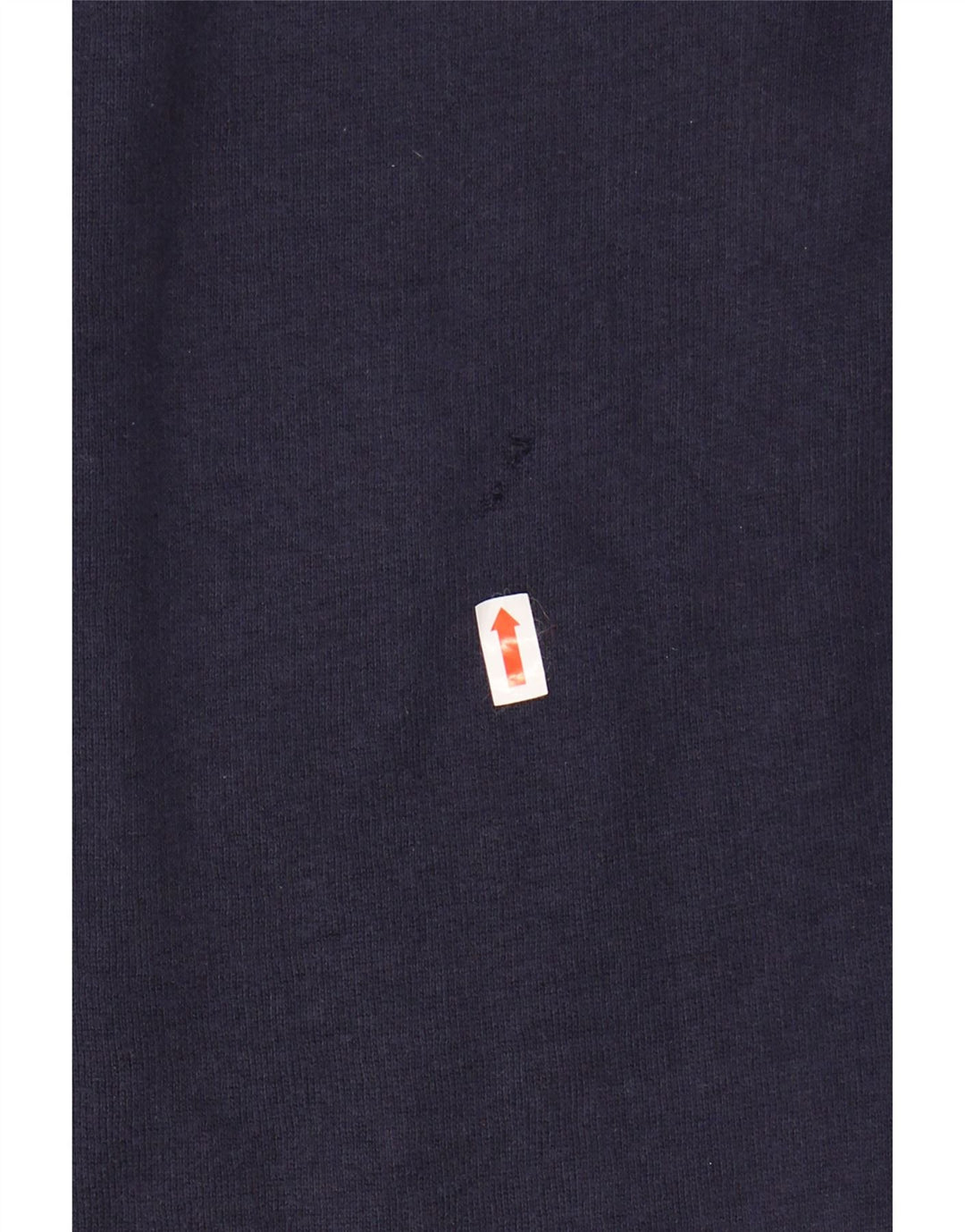 GYMNASIUM Męska bluza polo z dekoltem w serek, średnia, granatowa, bawełniana