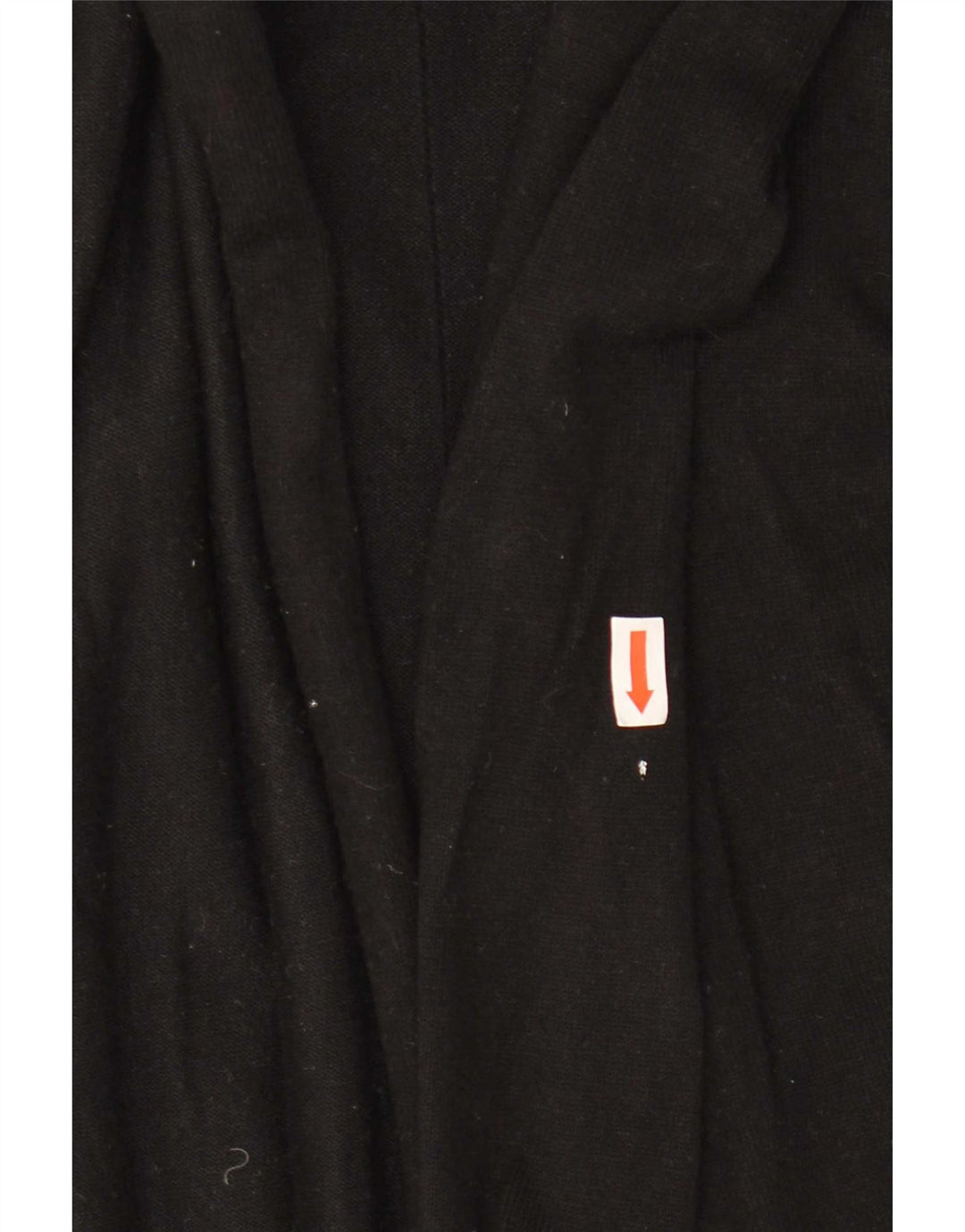 Sweter damski Zara z otwartym kardiganem UK 10 Small Black Wiskoza