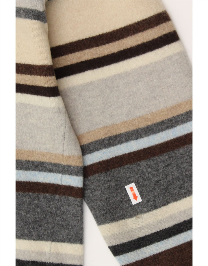 Damski sweter KAPPA z okrągłym dekoltem UK 16, duże, wielokolorowe paski