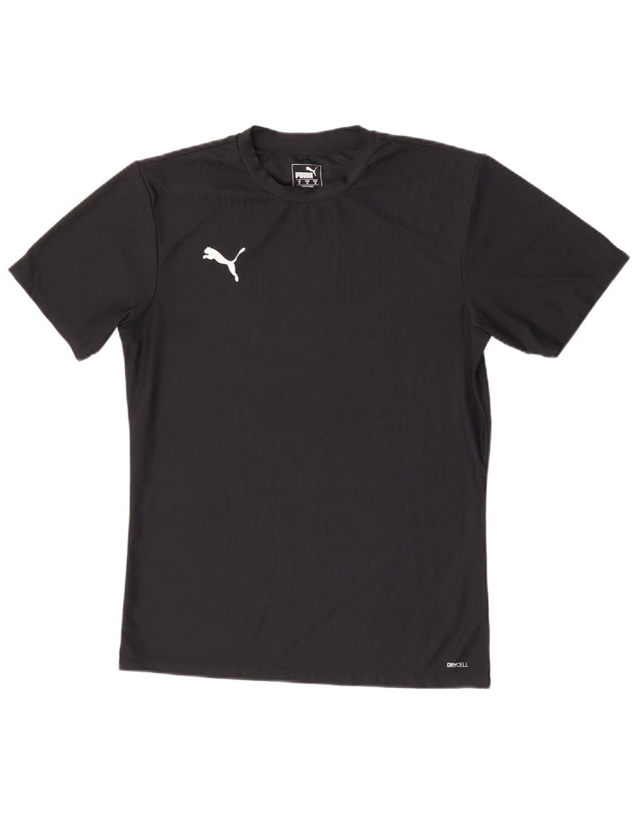 Męska koszulka Puma Top, średni czarny poliester