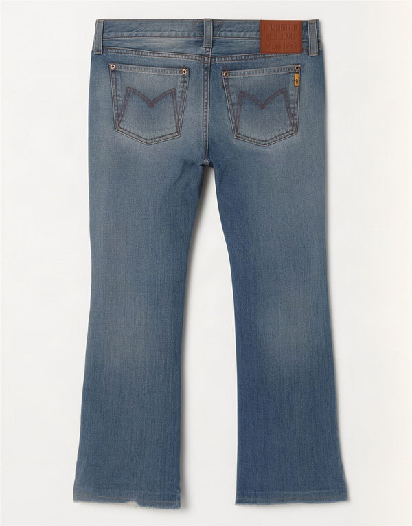 Jeansy Meltin' Pot Damskie Nicole Bootcut W30 L28 Niebieskie