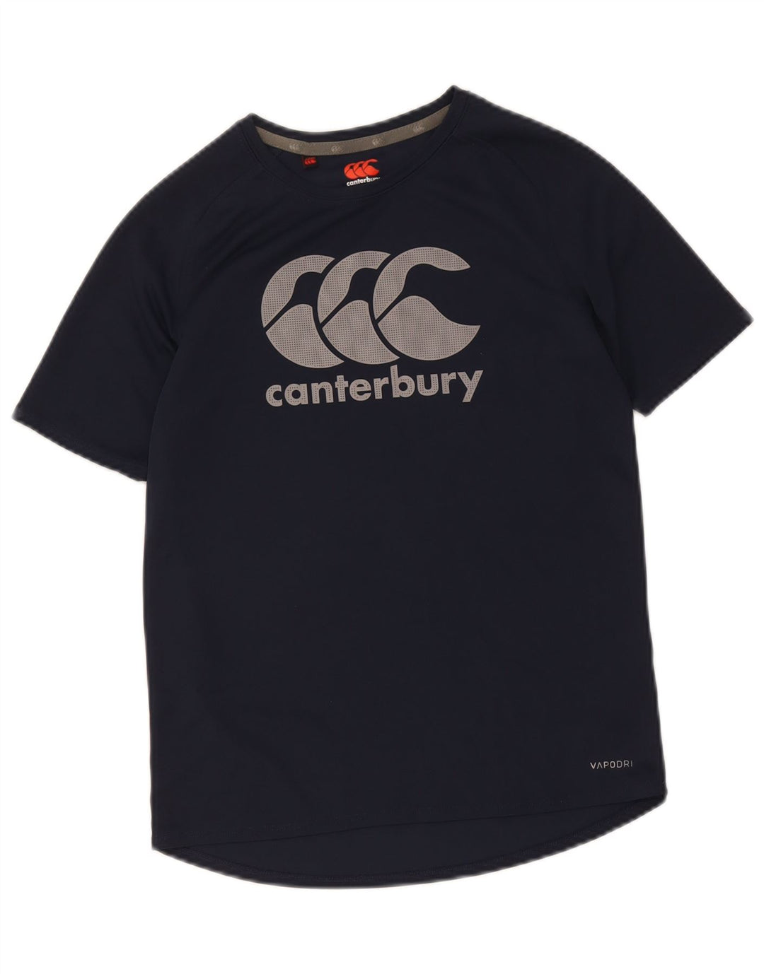 Chłopięcy T-shirt z grafiką Canterbury, 13-14 lat, granatowy poliester