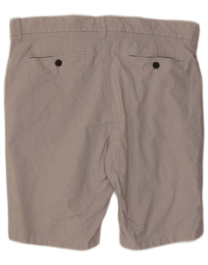 Męskie spodenki Chino Marks & Spencer W34, duże, szare, bawełniane