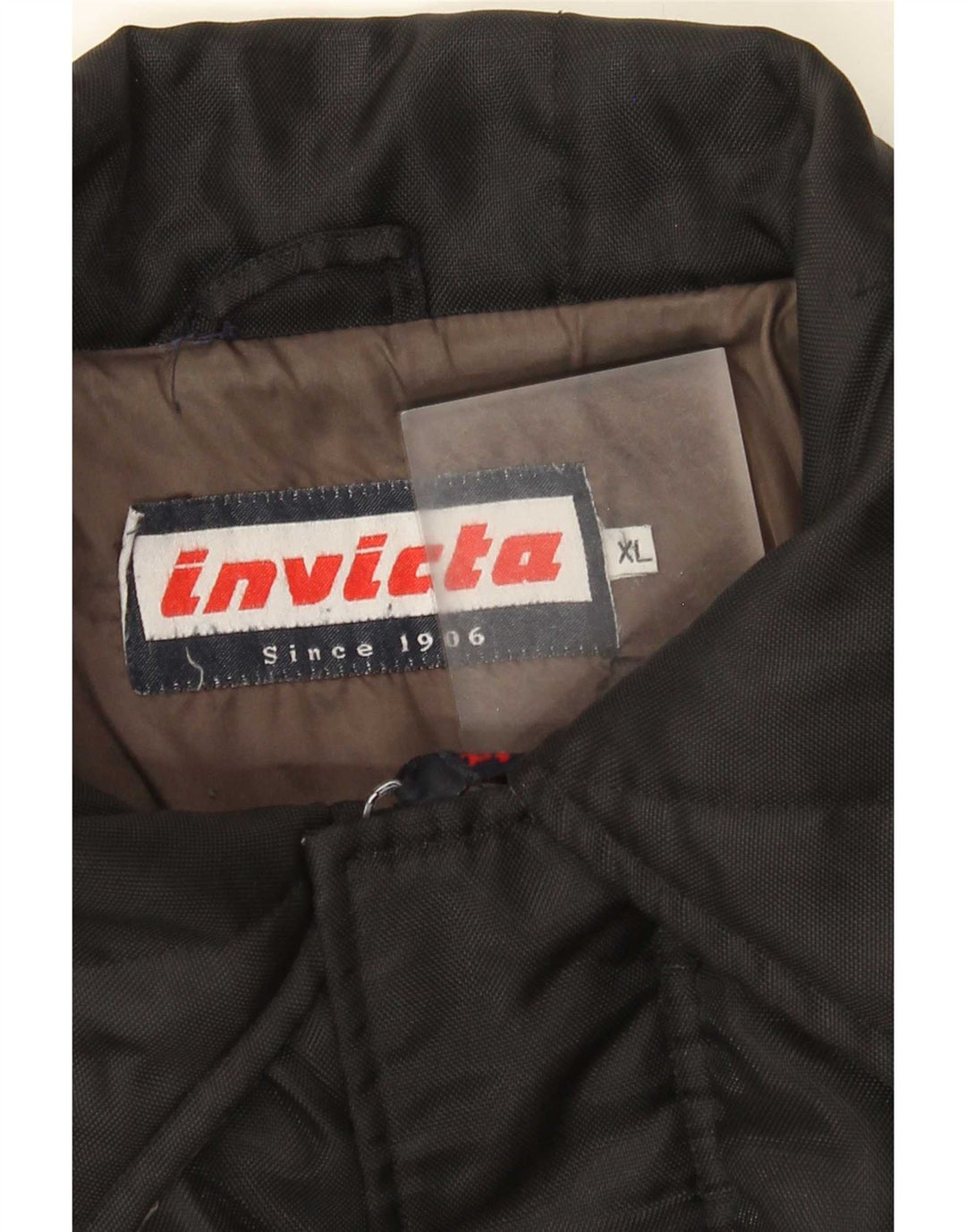 Męska ocieplana kurtka Invicta UK 42 XL w kolorze czarnym