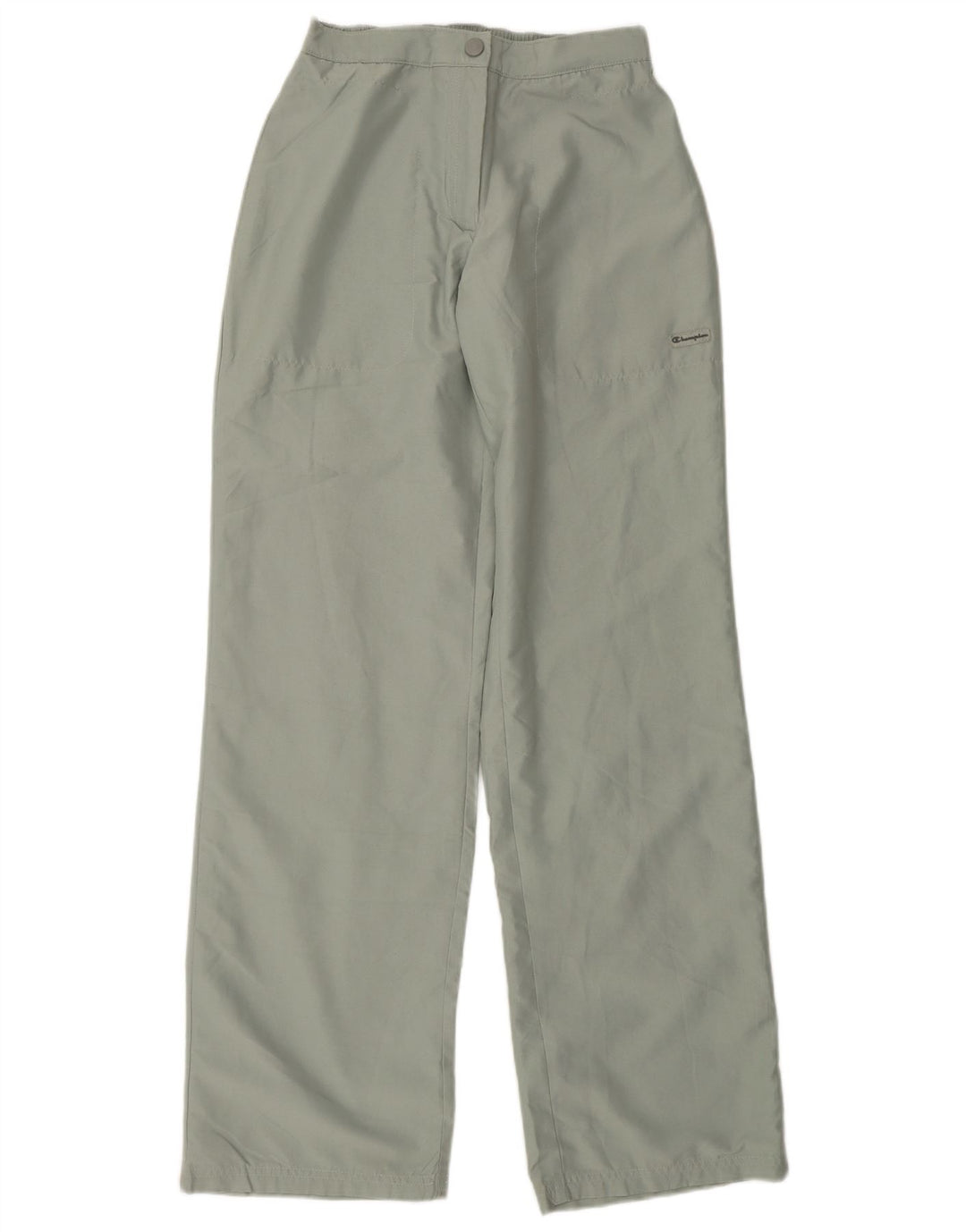 Damskie spodnie wiatrówkowe Champion UK 8, małe, szare, poliestrowe