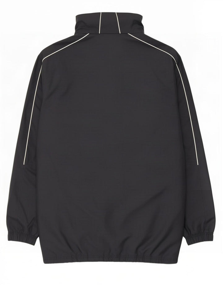 Męski płaszcz przeciwdeszczowy Puma z kapturem UK 42 XL, granatowy, poliester