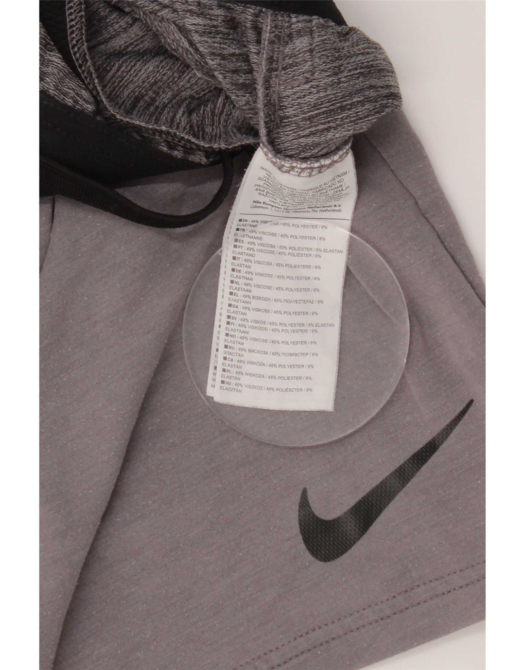 Męskie spodenki sportowe Nike Dri Fit, średnioszara wiskoza