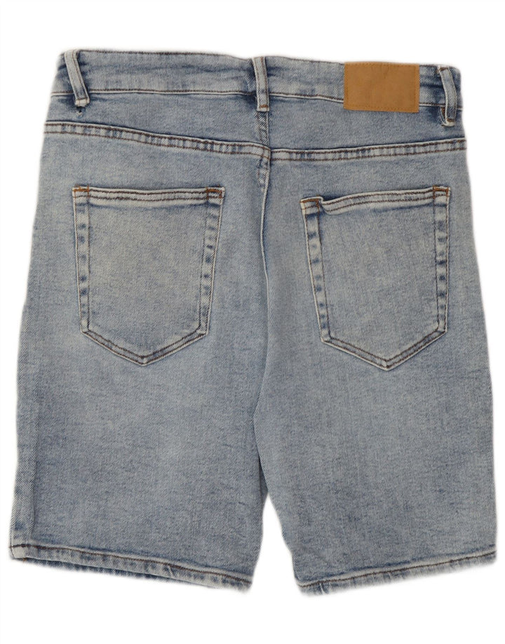 Męskie spodenki jeansowe Zara EU 42 Large W32, niebieska bawełna