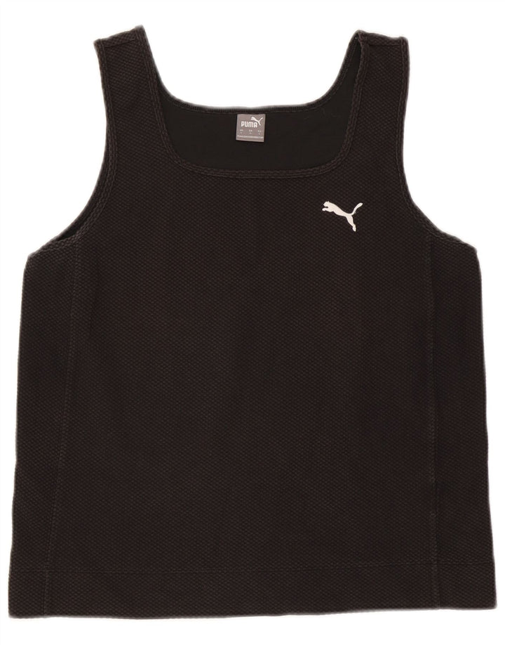 Damska kamizelka Puma Crop Top UK 14, duża czarna