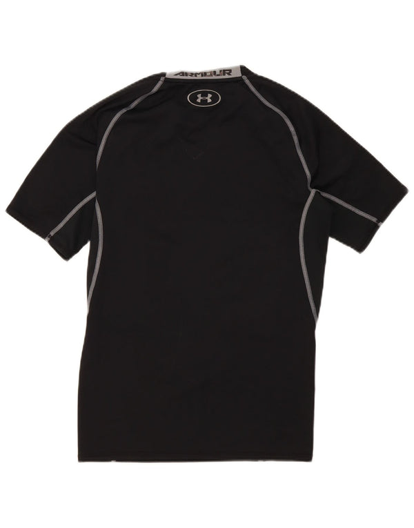 Męski t-shirt z grafiką Under Armour Heat Gear, duży, czarny