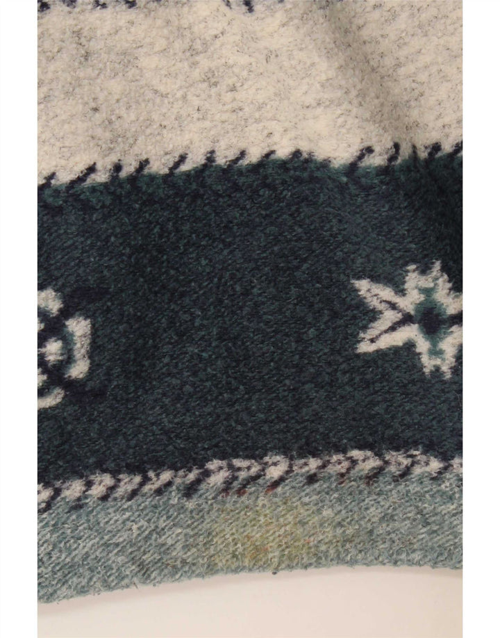 Męski sweter zapinany na zamek Gigi 2XL, wielokolorowy Fair Isle