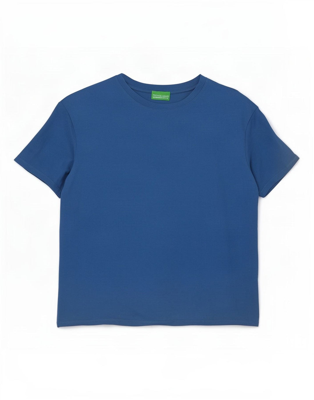 T-shirt damski Benetton Top UK 16, duży, niebieski