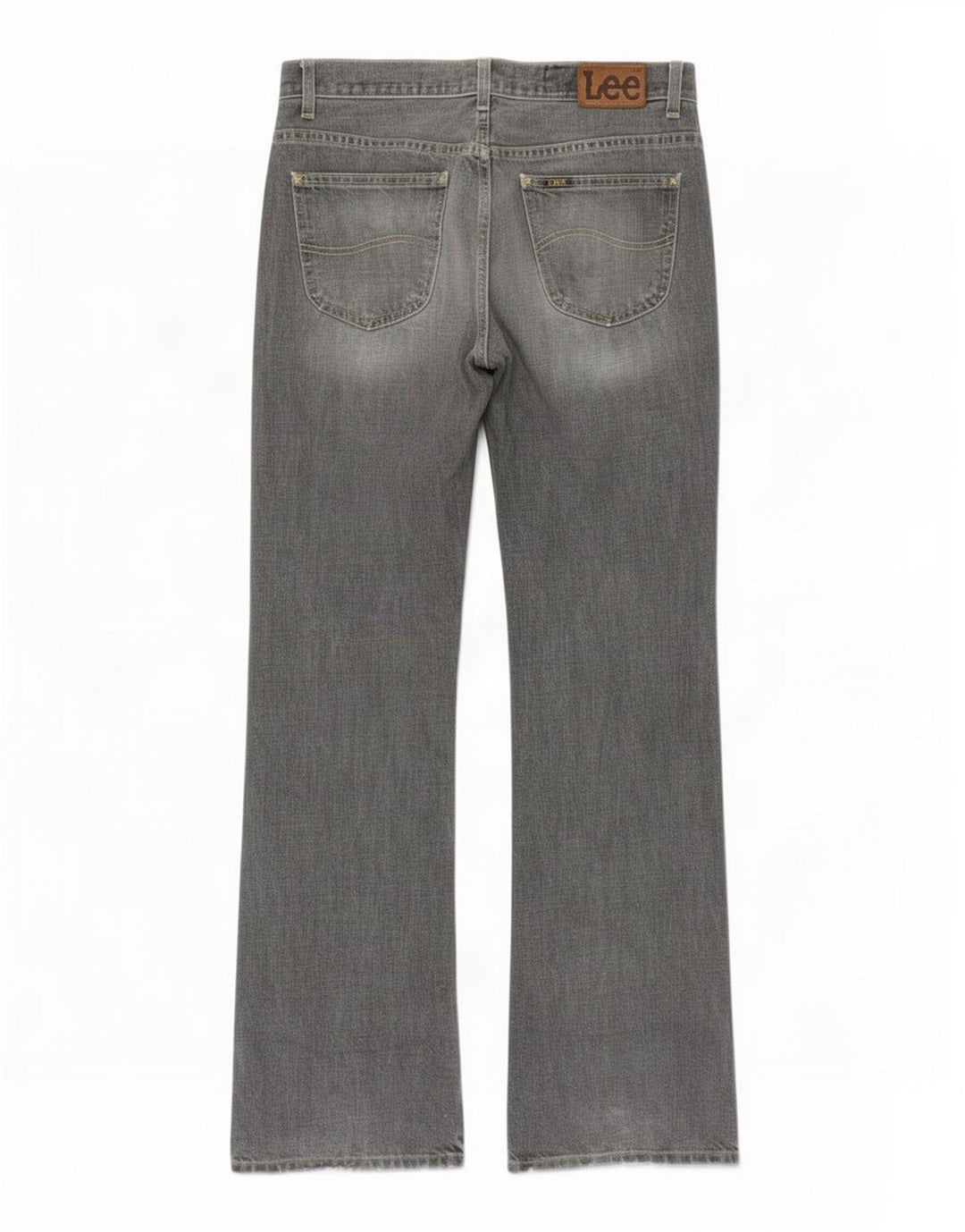 Damskie jeansy Lee Bootcut W30 L34 szare
