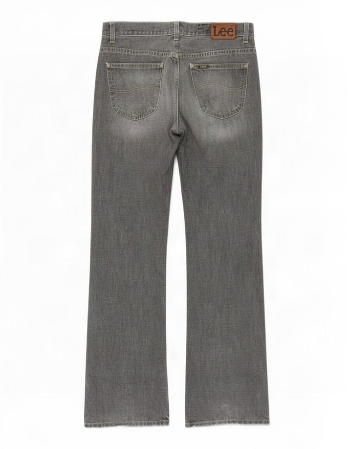 Damskie jeansy Lee Bootcut W30 L34 szare