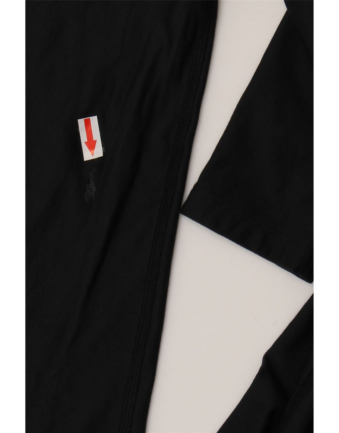 Damski top kompresyjny Under Armour z długim rękawem, UK 14, duży, czarny poliester