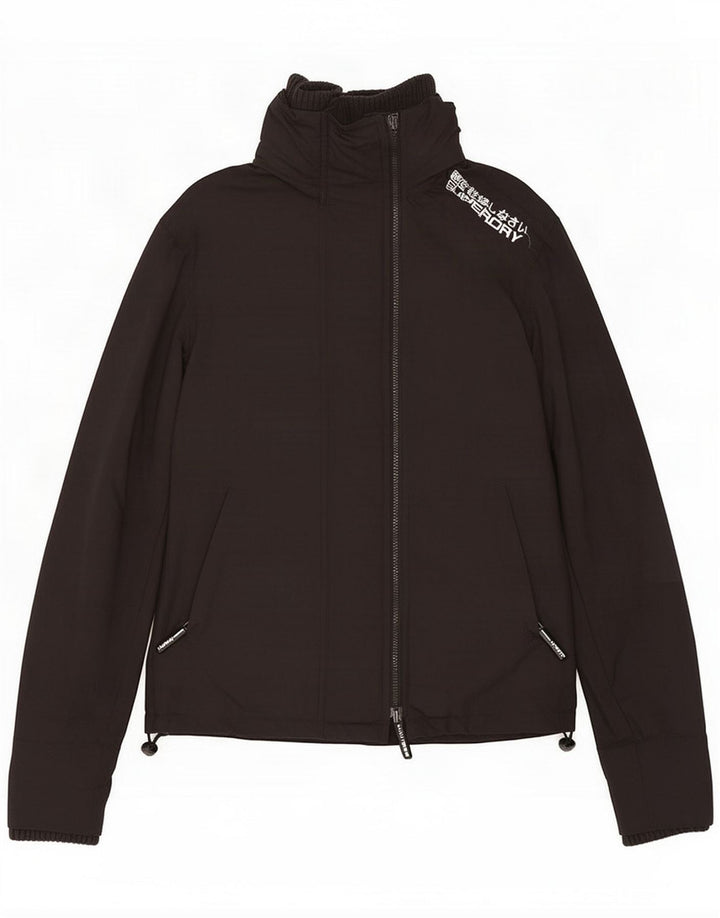 Superdry męska kurtka przeciwdeszczowa UK 36 Small Black