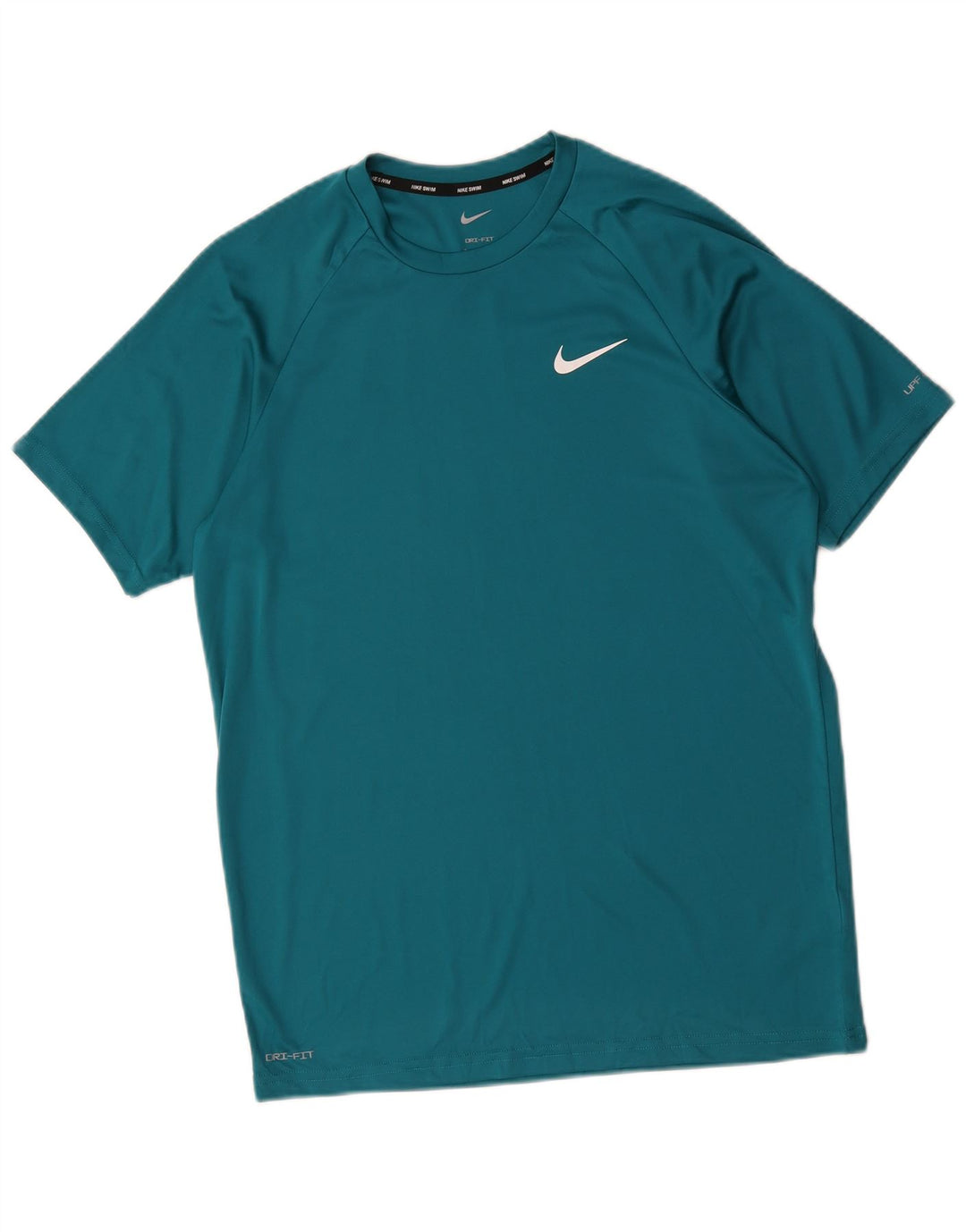 Męska koszulka Nike Dri Fit Top, średni niebieski poliester