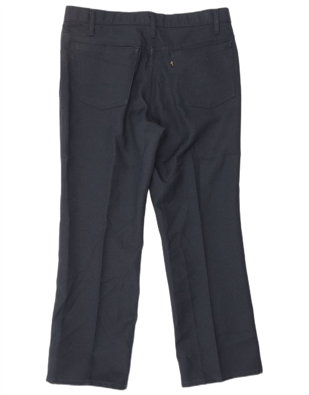 Męskie proste spodnie codzienne LEVI'S W36 L30 Granatowy poliester