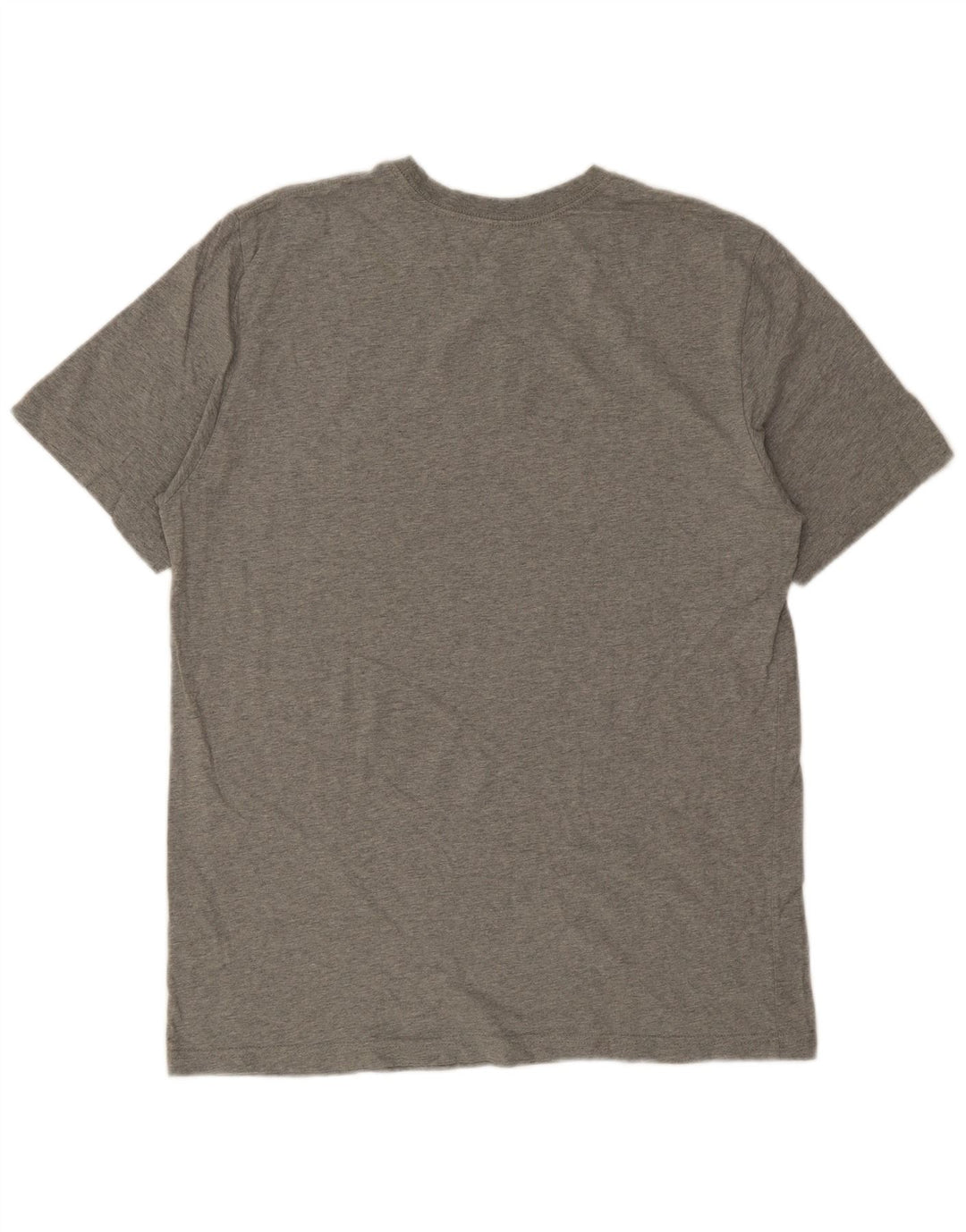 Męski T-shirt z grafiką NIKE, rozmiar XL, szara, bawełniana