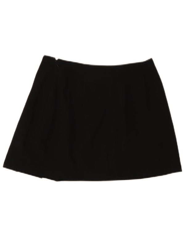 Zara Womens Mini Skirt Small W26 Black Polyester