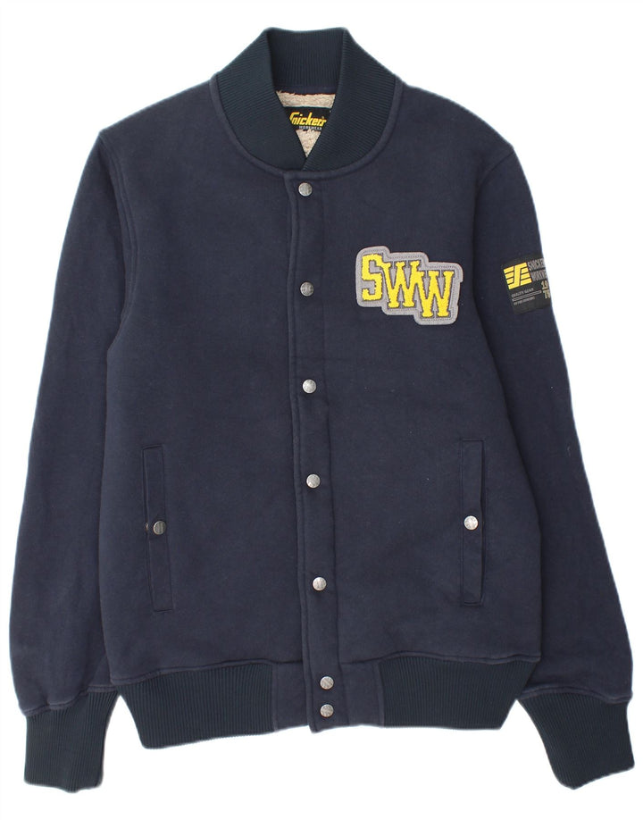 Kurtka męska SNICKERS Sherpa Varsity UK 38, średnia, granatowa, bawełniana