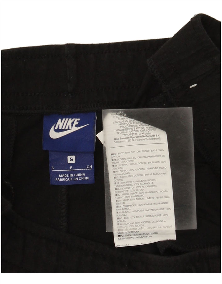 Męskie spodenki sportowe Nike, małe, czarne, bawełniane