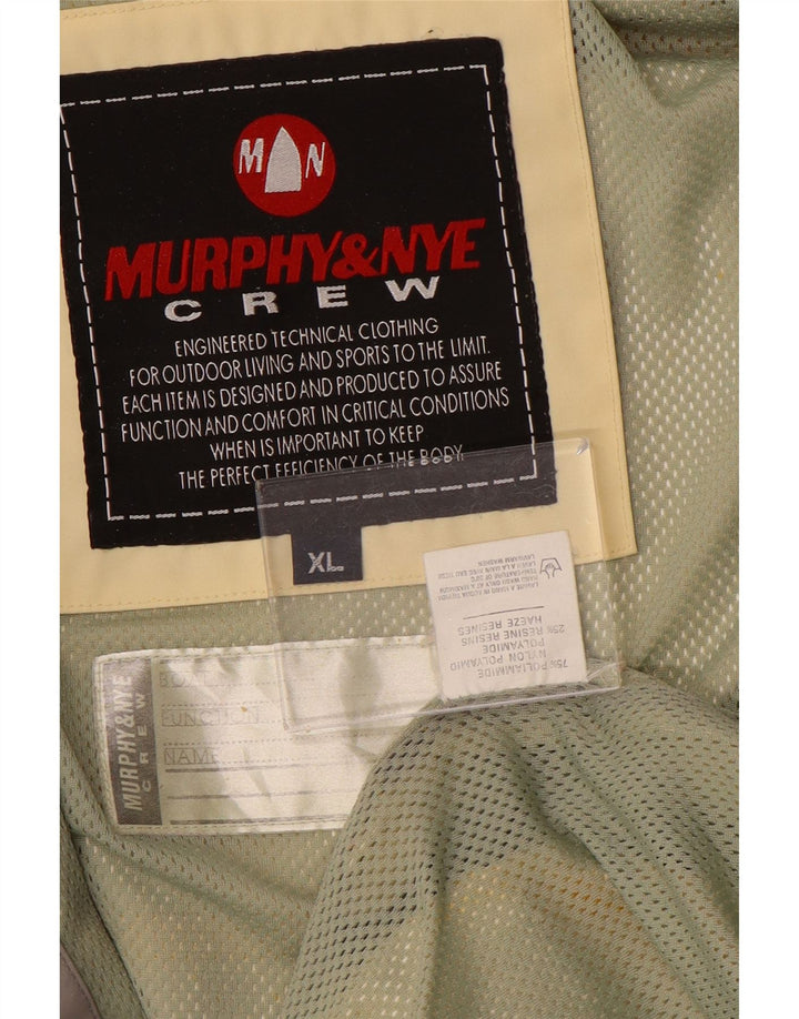 Męska kurtka bomberka Murphy & Nye UK 42 XL, żółty nylon
