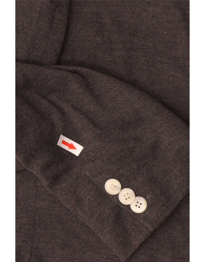 Męska marynarka Jack & Jones zapinana na 2 guziki, EU 48, średnioszary poliester