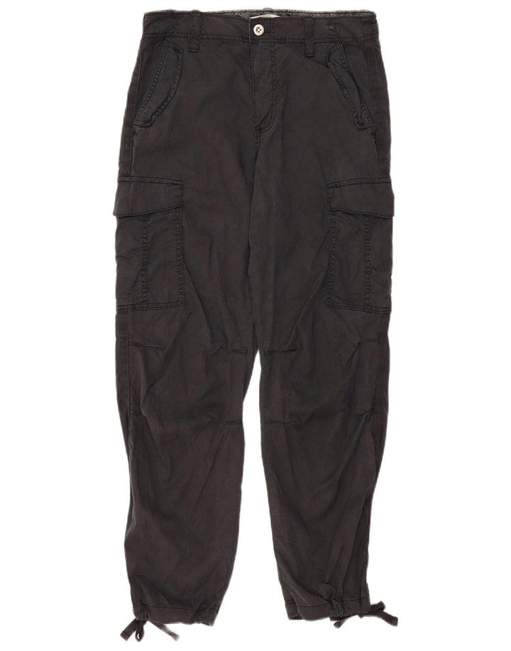 Spodnie damskie Marks & Spencer Joggers Cargo UK 12 Medium W30 L29 Szare