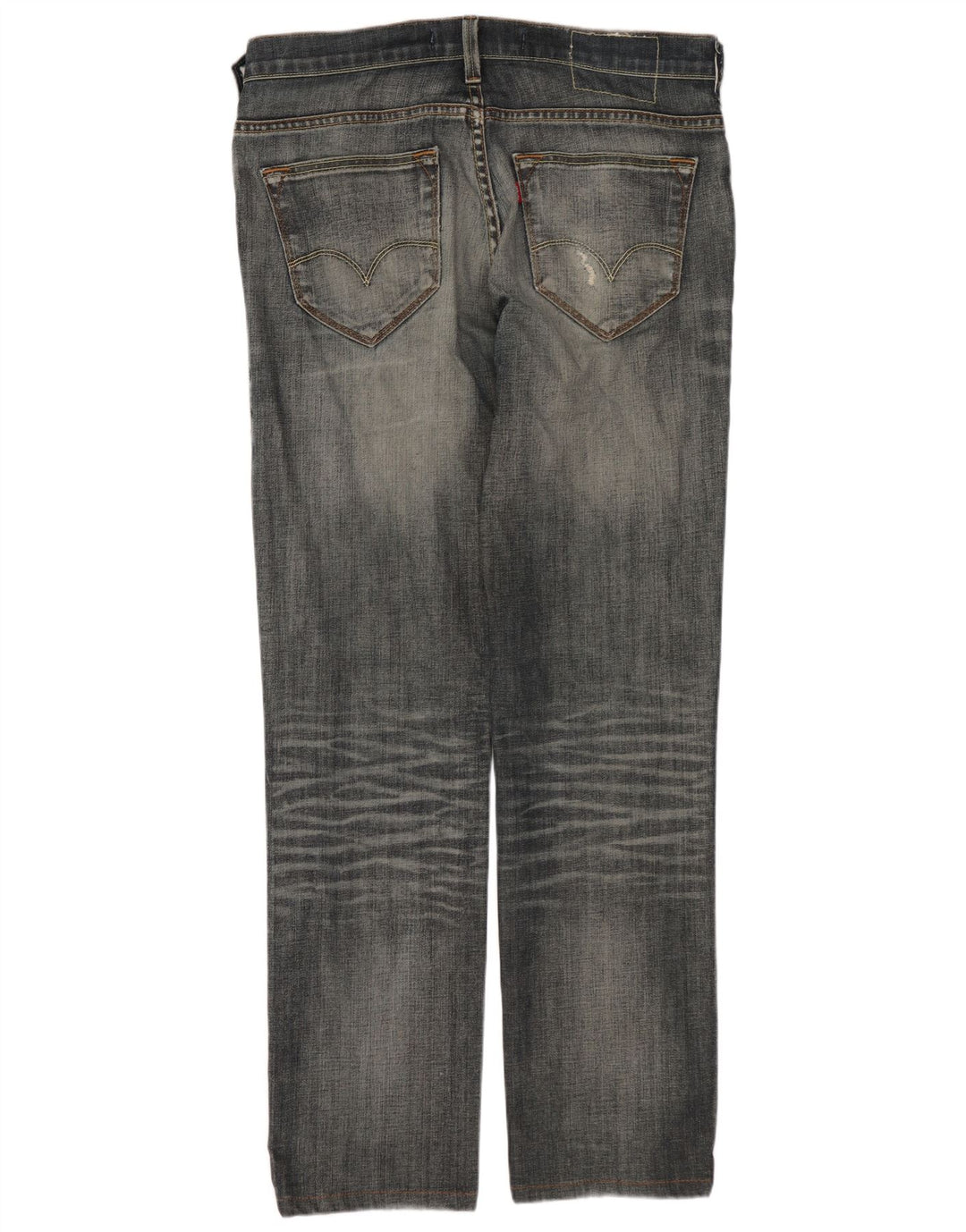 Męskie jeansy LEVI'S 519 Slim W32 L30 Niebieska bawełna