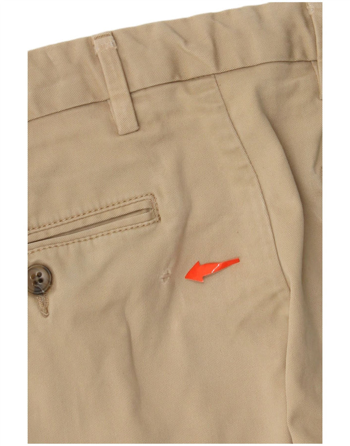 Męskie spodnie typu skinny chino TOMMY HILFIGER W33 L34 beżowa bawełna