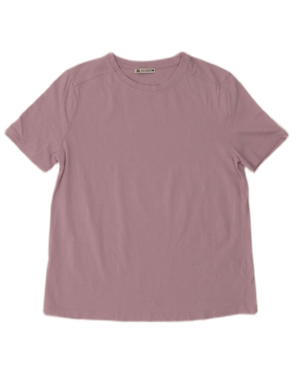 T-shirt damski Zara Top UK 10, mały fiolet