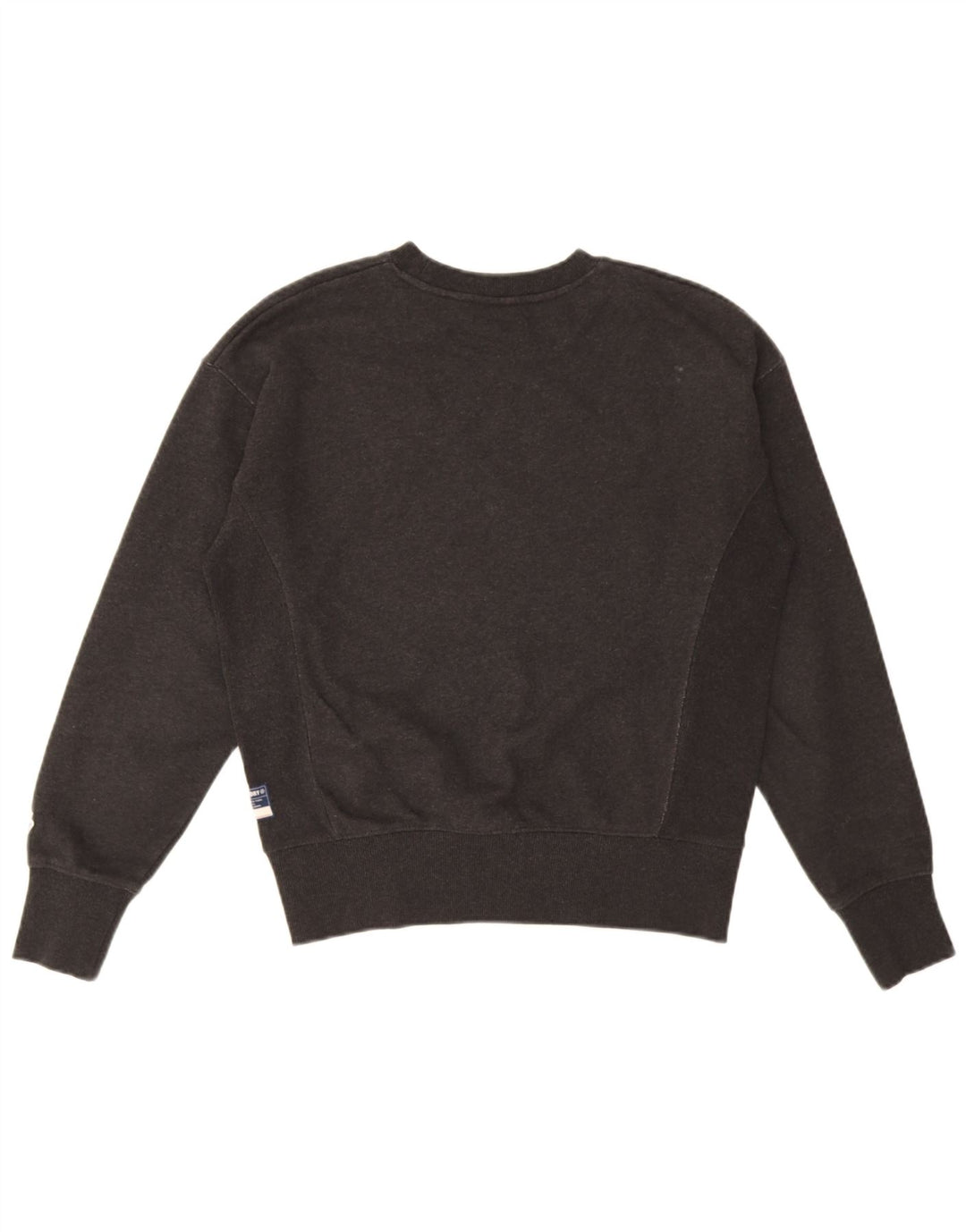 Damski sweter oversize Superdry UK 10, mały, czarny, bawełniany