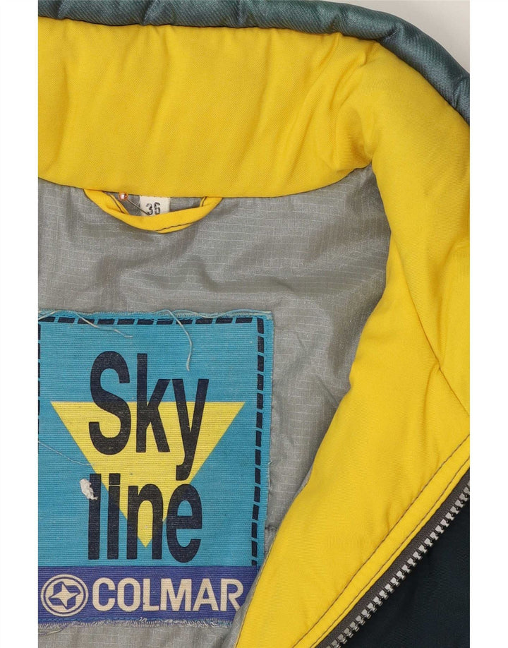 Męska kurtka narciarska Colmar IT 36 Small Yellow Colorblock Poliamid
