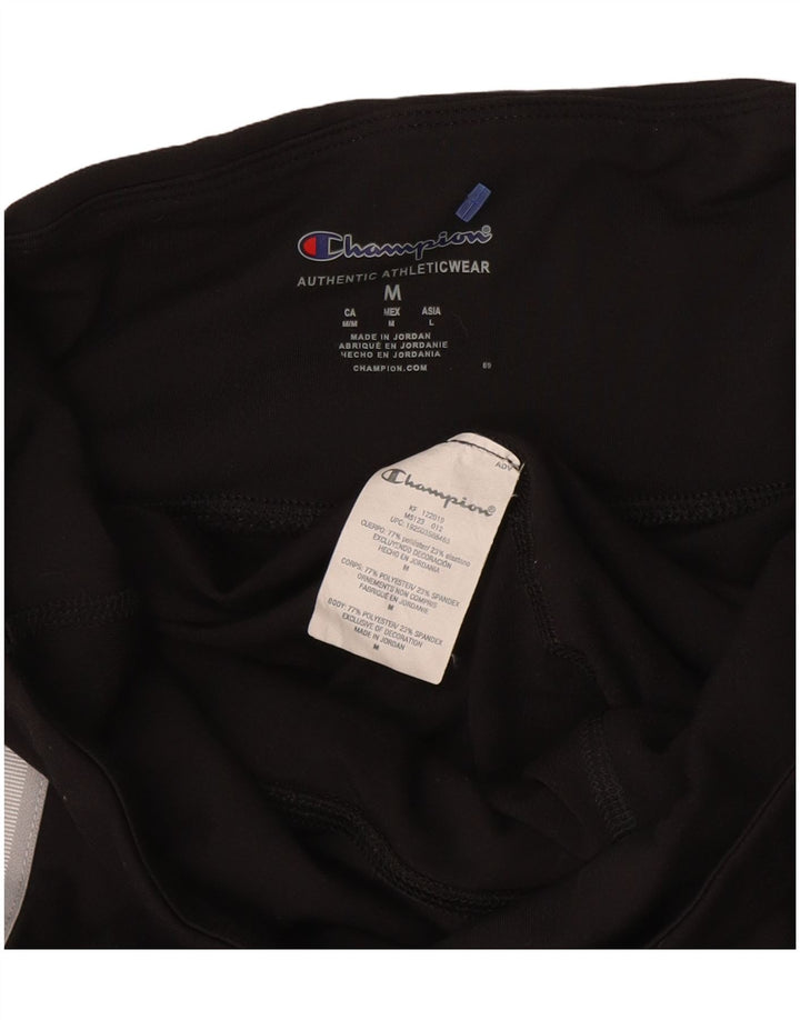 Legginsy damskie CHAMPION UK 12, średni czarny poliester