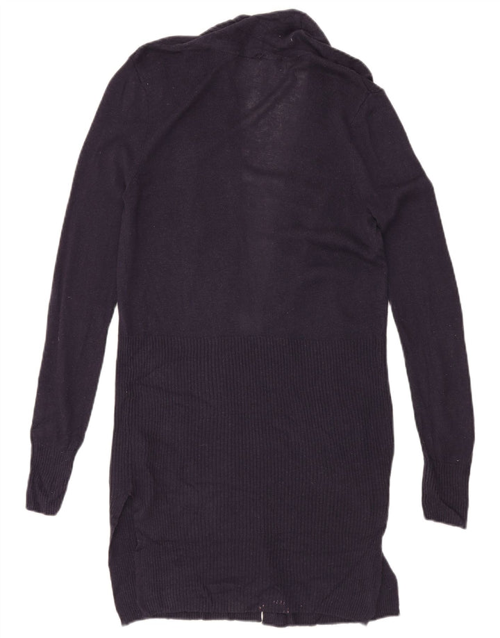 MARKS & SPENCER Damski sweter o przedłużonym fasonie, UK 10, mały, granatowy