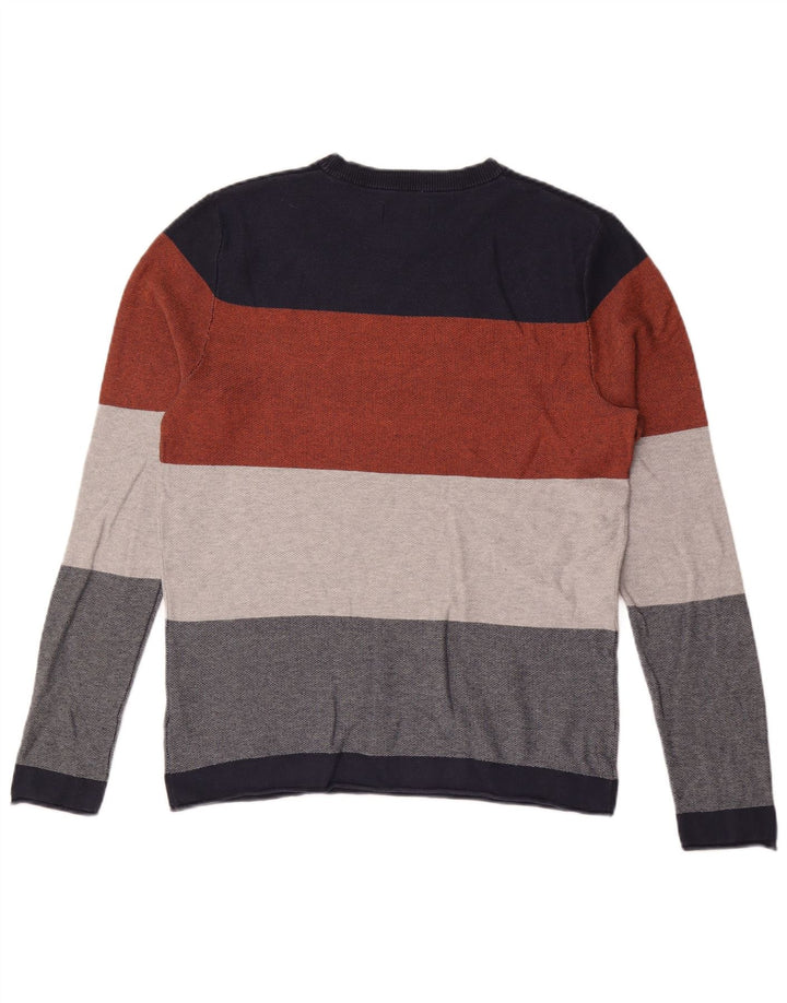 Męski top Jack & Jones z długim rękawem, średniej wielkości, wielobarwny, bawełniany w paski