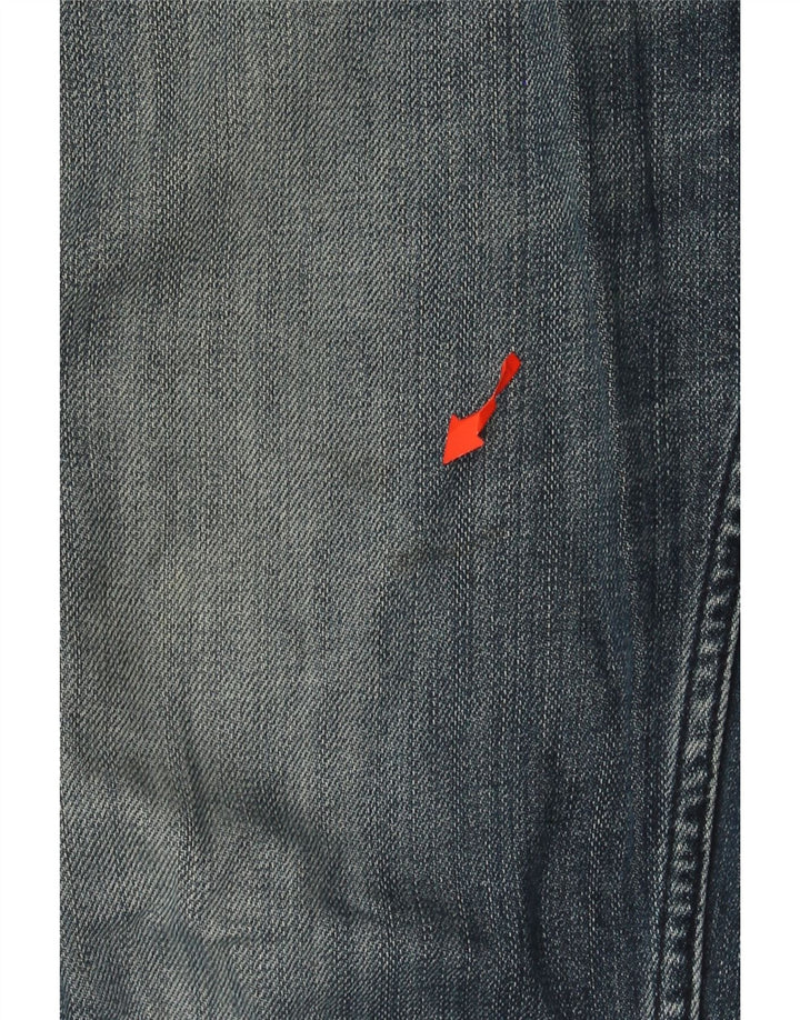 CALVIN KLEIN Męskie jeansy slim w trudnej sytuacji W32 L34 Niebieskie, bawełniane