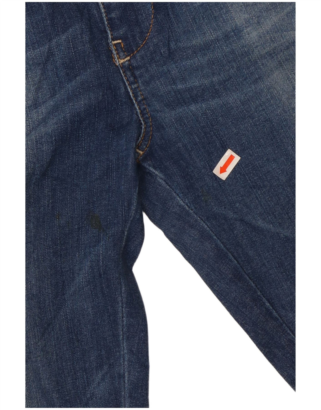 DIESEL Damskie jeansy Skinzee z niską talią, bardzo wąskie, obcisłe dżinsy W25 L27 niebieskie