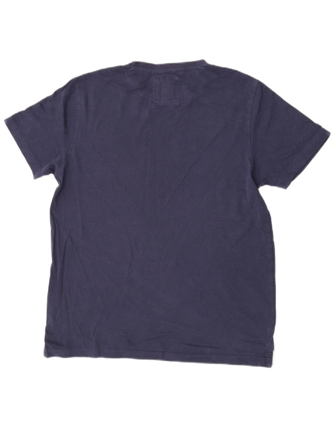 Crew Clothing Męski T-shirt Top Średni Granatowy Bawełna