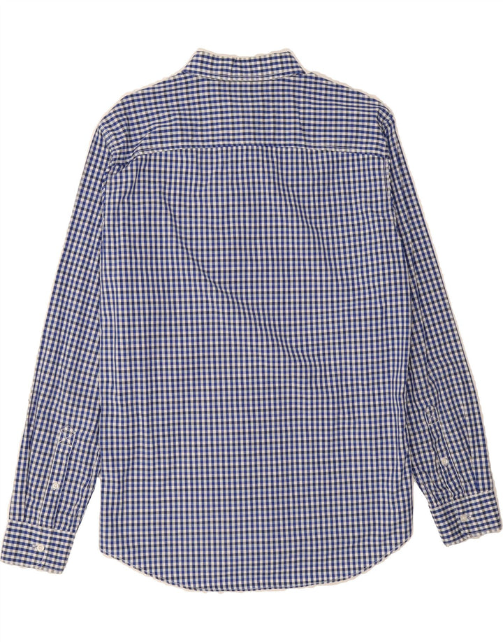 TIMBERLAND Mens Regular Fit Shirt Large Blue Gingham Cotton Vintage Timberland and Second-Hand Timberland from Messina Hembry 