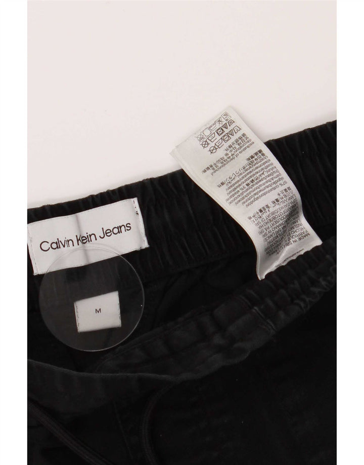 Spodnie damskie Calvin Klein Joggers Cargo Medium W30 L28 Czarna bawełna