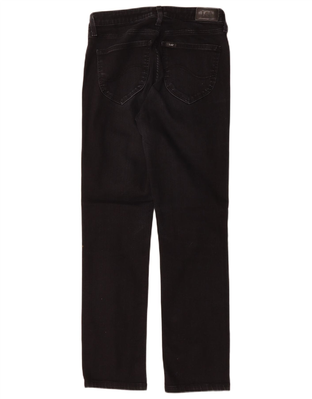 Damskie jeansy Lee Straight W30 L29 czarne