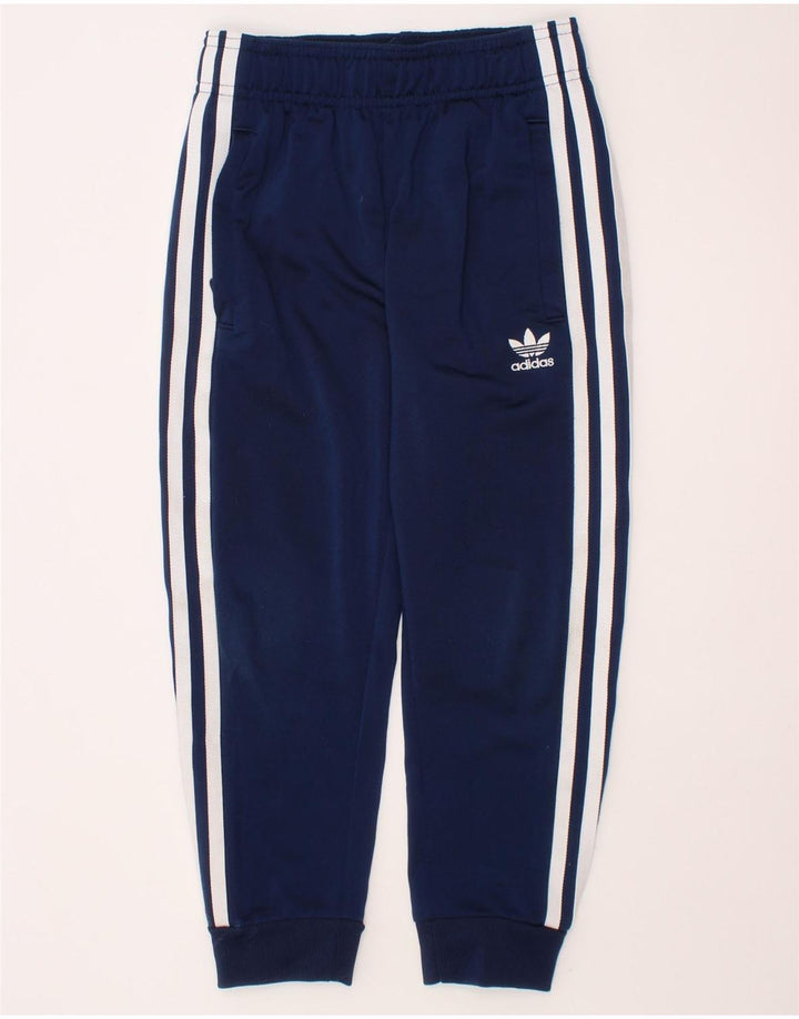 Chłopięce spodnie dresowe ADIDAS Aeroready Joggers 5-6 lat Granatowe