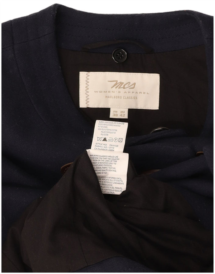 MARLBORO CLASSICS Damska budrysówka EU 42 Duży granatowy poliester